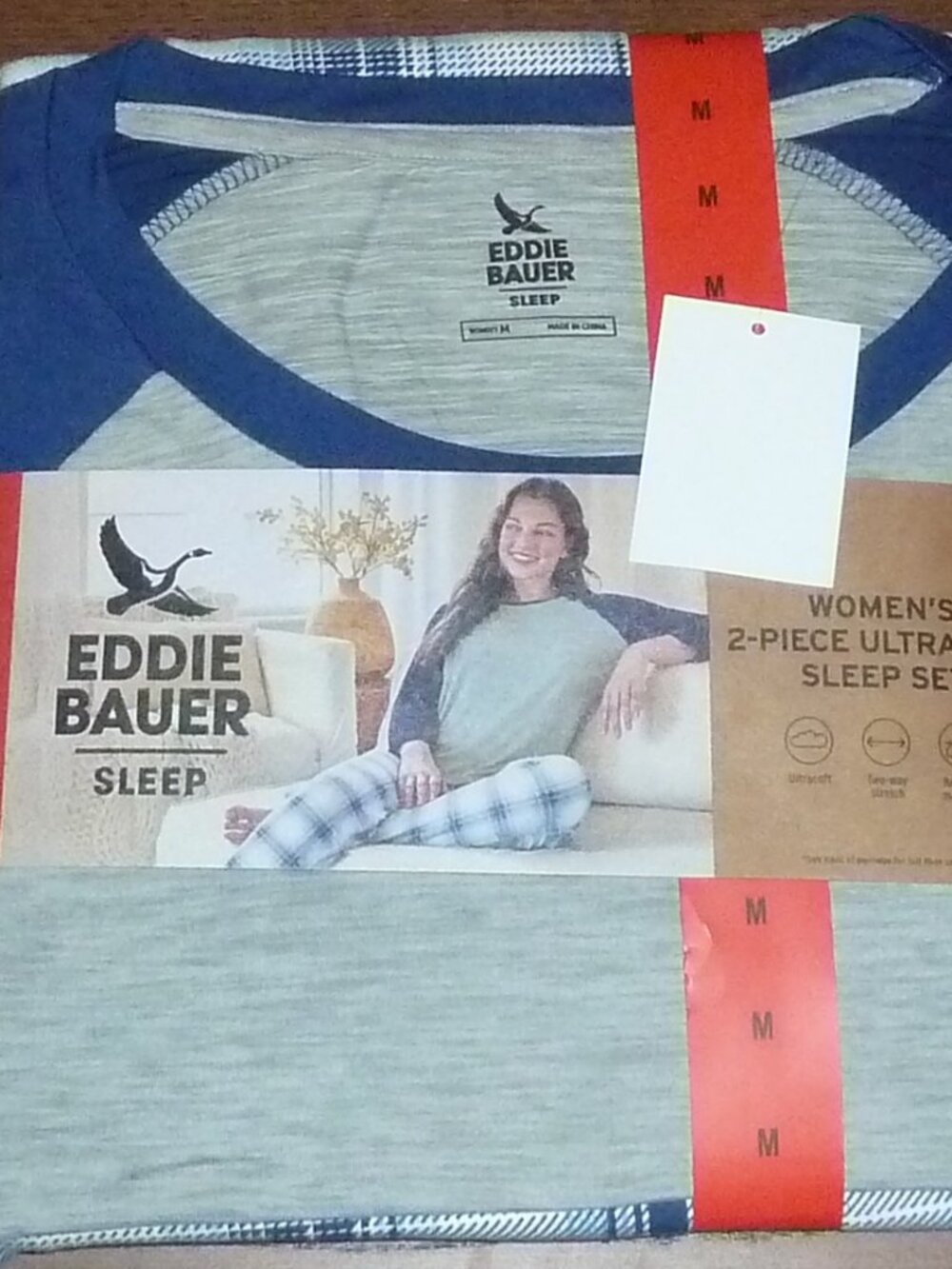 Eddie Bauer 2 Piece Ultra Soft Sleep Pajama Lounge Set Size Medium